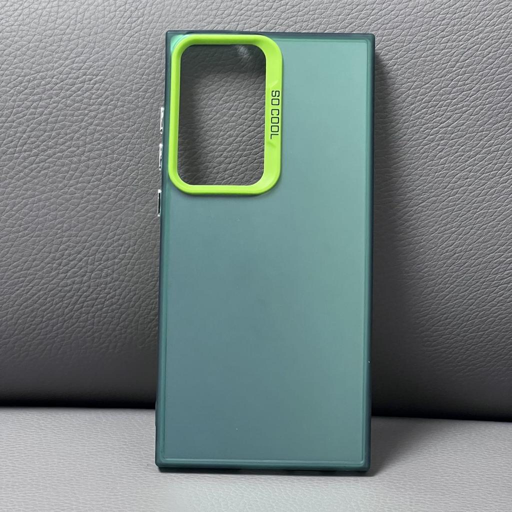 For Samsung Note 20 Ultra Case Galaxy Note20 S20 S21 S22 S23 S24 Plus S21 Fe Phone Cover Luxury Metallic Aurora Skin Matte Cover