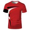Men's Casual 3D Print T-Shirt Summer Fashion Sports Contest Trend Hip Hop Harajuku Personality round Neck Short Sleeve
