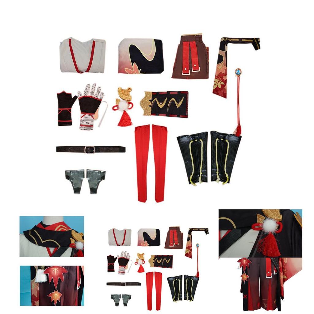 Enchanting Kaedehara Kazuha Cosplay Costume Suit Set For Genshin Impact Fans And Halloween Parties