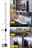 Indoor LED Sensor Light, Outlet, Motion Sensor [Separate, Timed Off], Bright LED Bar Light, Stepless Dimming, 40cm Slim, Magnet, No Installation