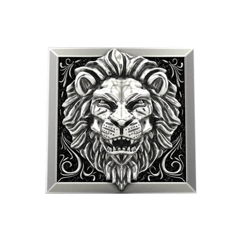 Temu Popular Men's Lion Ring with Hidden Storage Box, Women's Set Ring, Children's Christmas Jewelry