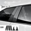 For KIA EV6 -2026 Left-hand Drive Car Interior Black Central Console Gear Shift Window Button Air Vent Cover Accessories