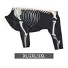 Halloween Skeleton Dog Costume Decorative Props Dress Up Halloween Pet Costume