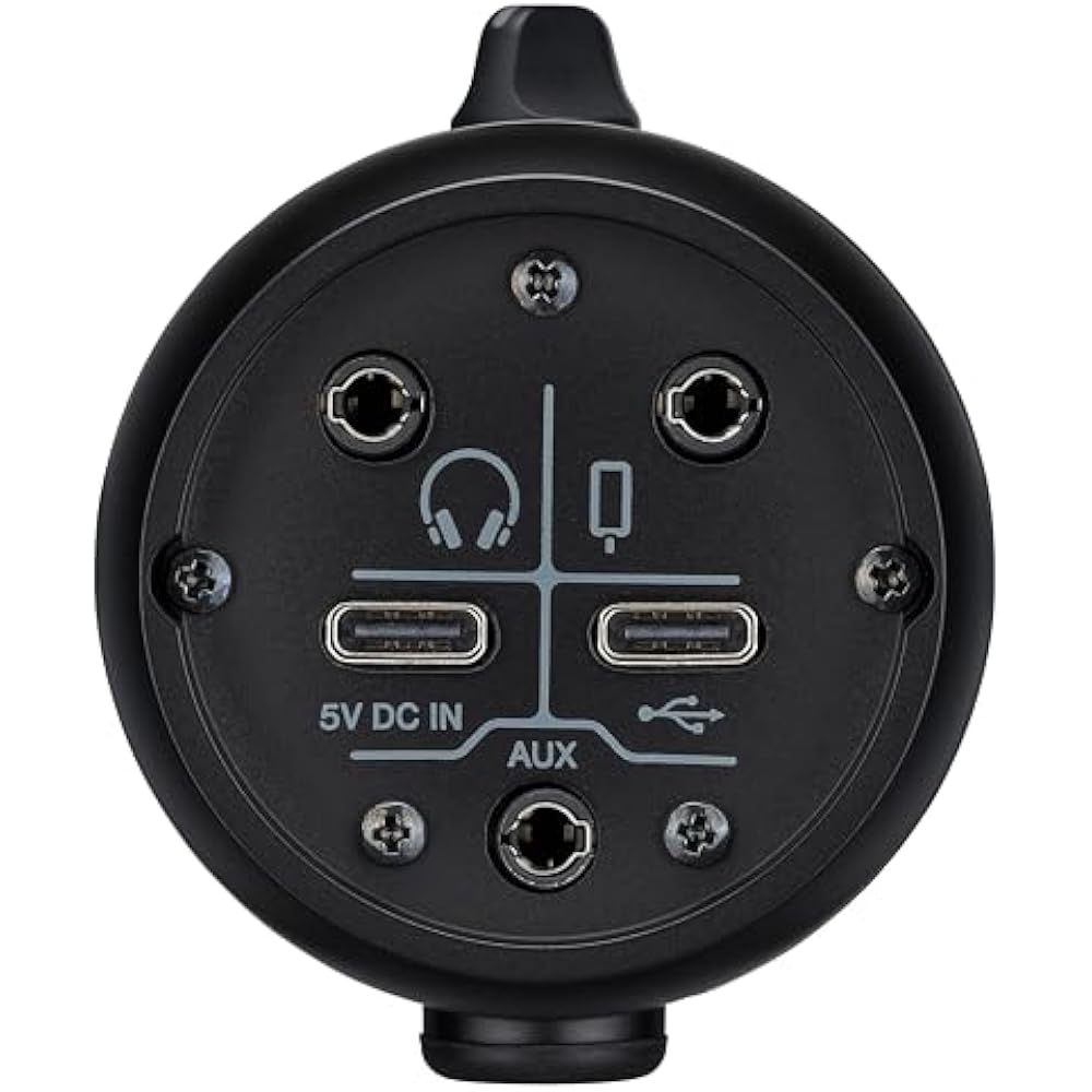 Yamaha YAMAHA live streaming microphone with microphone integrated USB microphone black AG01 B