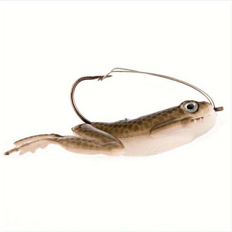 10pcs Rubber Frog Soft Fishing Lures CrankBait Tackle 6cm Frogs Fishing Lures Baits