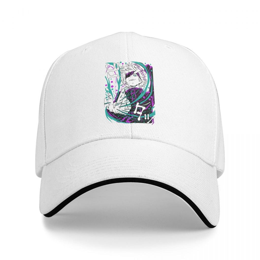 Baseball Caps Anime Jujutsu Kaisen Satoru Gojo Vintage Vintage Casquette Female Male Sport Spring Caps