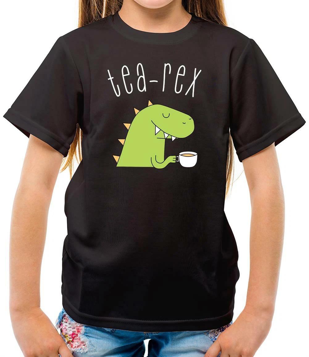 Tea-Rex - Kids T-Shirt - Dinosaur - T-Rex - Love - Animal - Cute - Pun - Punny 100