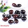 Natural Orange Garnet Tumbled Stones: Polished Aromatherapy, Fish Tank, and Potted Plant Enhancements.