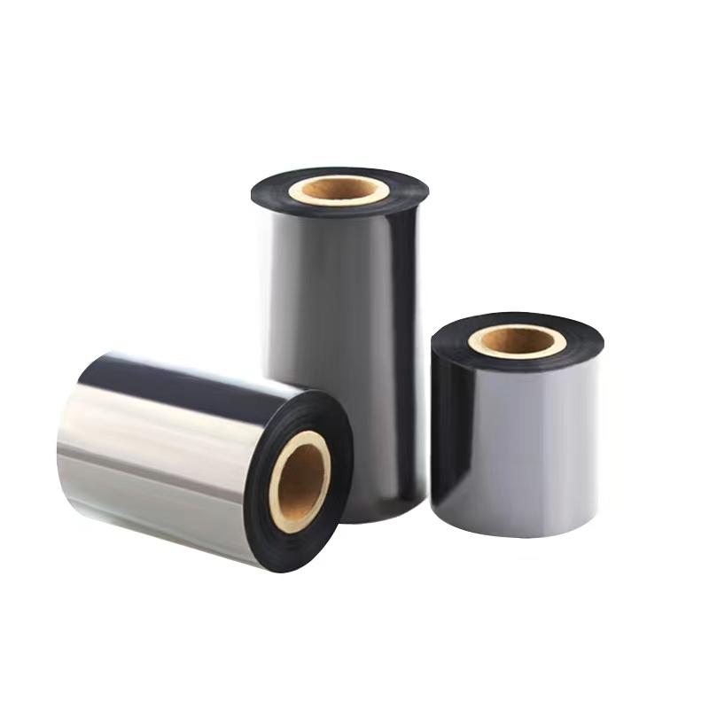High Quality Resin-based Printer Inked Ribbon 110mm PET/PP/Transparent Label Paper Transfer Ribbon Roll Instead of Ricoh B110CR