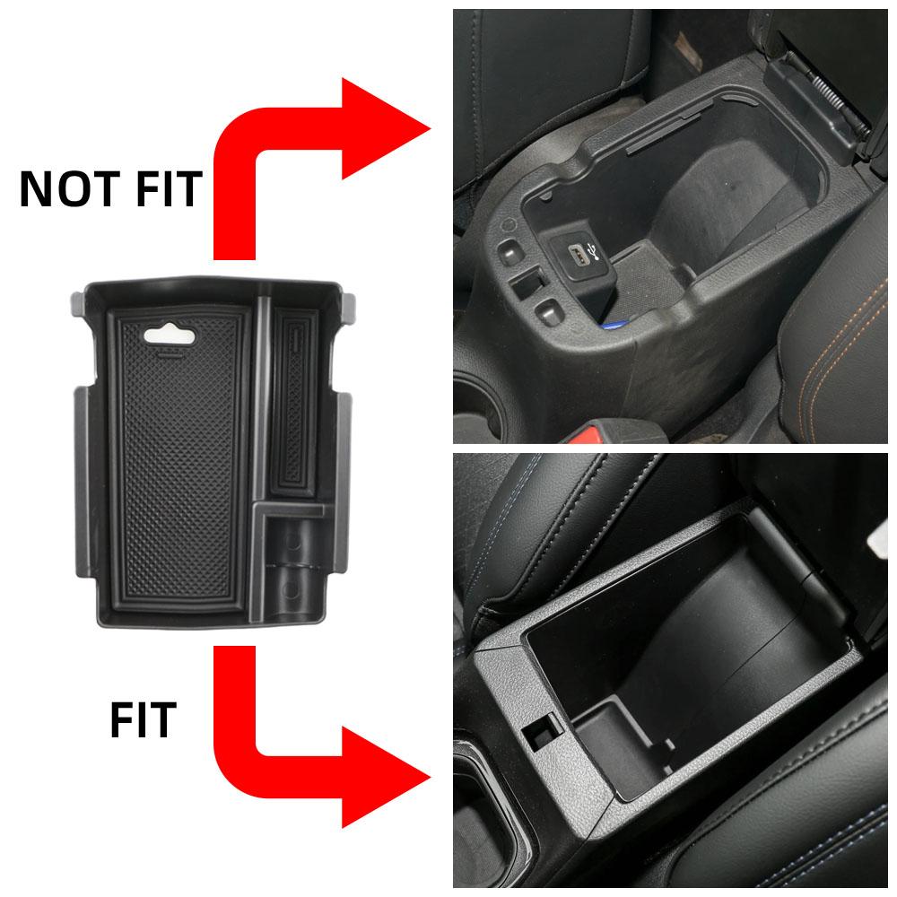 For Jeep New Compass 2021-2025 ABS Center Console Organizer Tray Storage Box Layered Organizer Interior Accessories