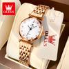 Q OLEVS 5596 Brand Watch for Women Waterproof and Luminous Quartz Watch for Women