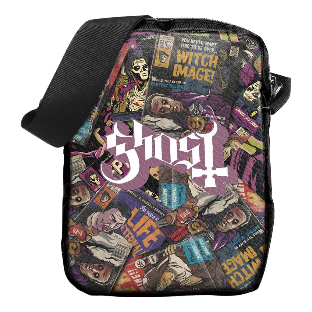 Ghost Magazines Logo Crossbody Bag