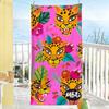 Fashion Tropical Leopard Beasts Towel Soft Pool Gift For Travel Gym Shower Camping Quick Dry Sports Large Beach Towels