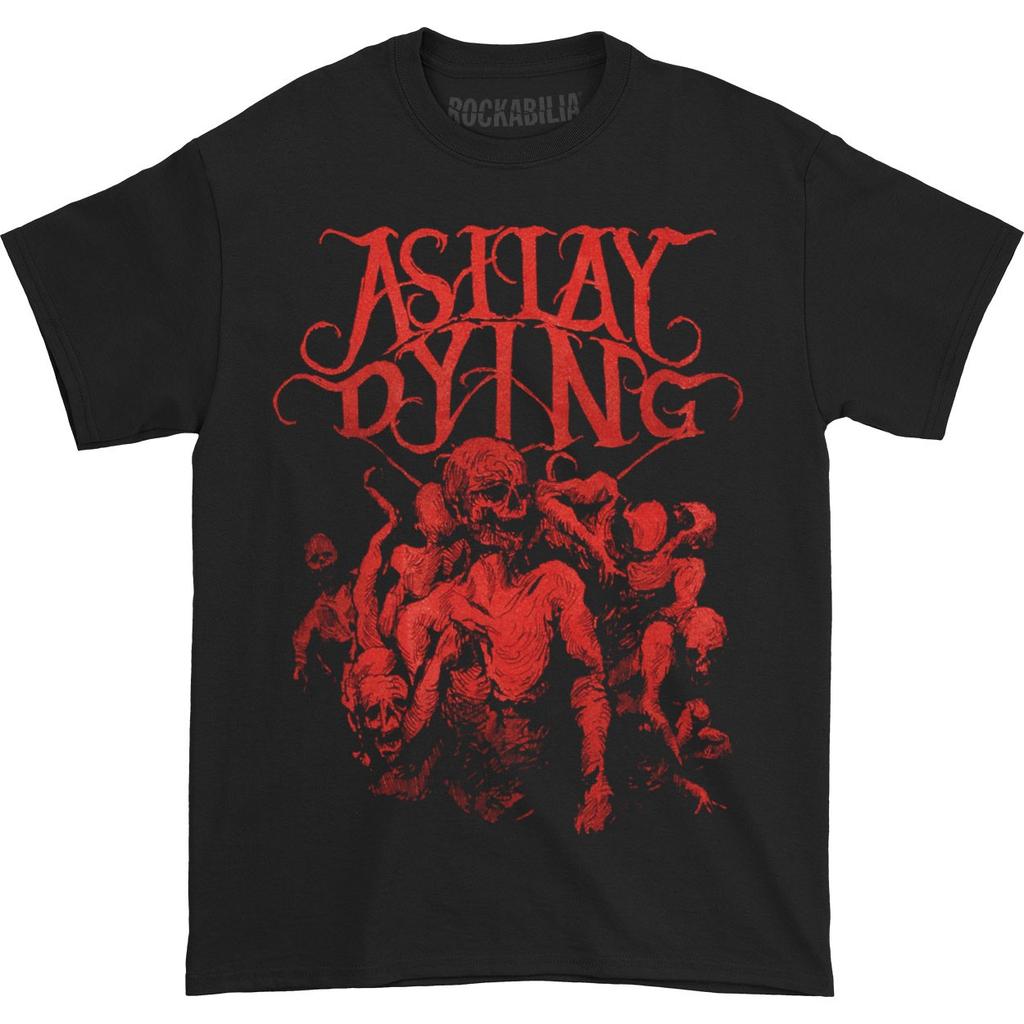 Boys' As I Lay Dying Dead T-shirt Youth Large Black