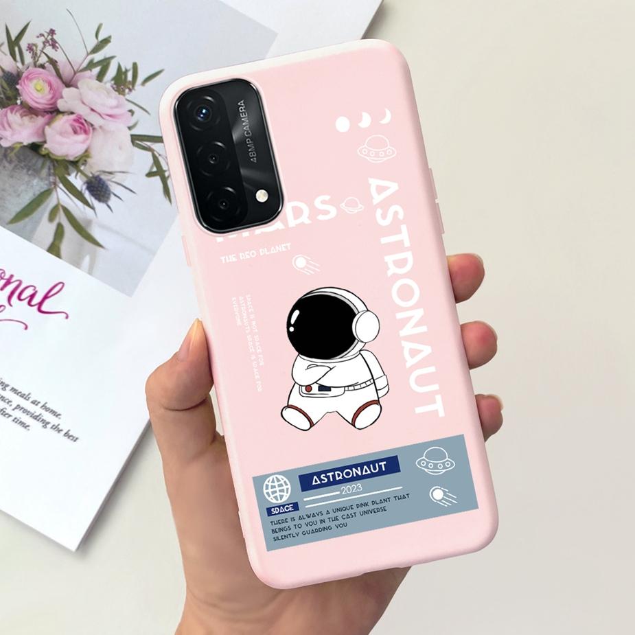 For Oppo A74 4G Case Oppo A54 A94 Cute Fashion Panted Cover Soft TPU Phone Case For Oppo A94 A 54 74 OppoA54 OppoA94 Fundas Capa