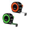 Ergonomic Handle 5M Fluorescent Measuring Tape with Portable Hook Suitable for Comfort Use In Professional&DIY Projects