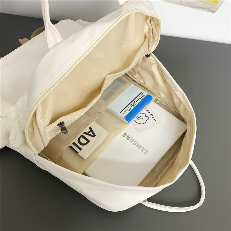 Schoolbag School Bag Female Junior High School Student High Capacity Backpack Travel College Student Simple Ins Versatile Boy Backpack
