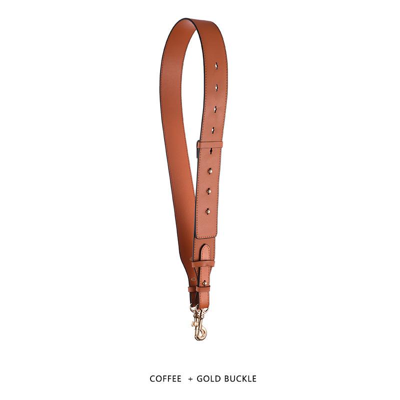 Genuine Leather Handbag Strap Cowhide Shoulder Crossbody Bag Straps Adjustable Replacement Belt for Women Purse Bags Accessories