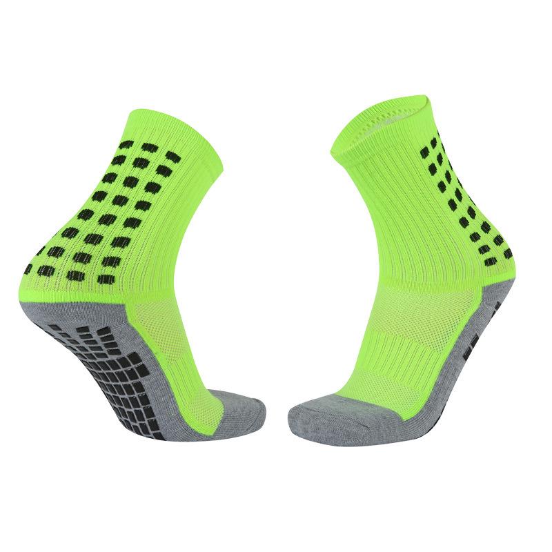 Unisex Professional Anti-Slip Soccer Socks - Thick, Over-the-Knee, Terry Style