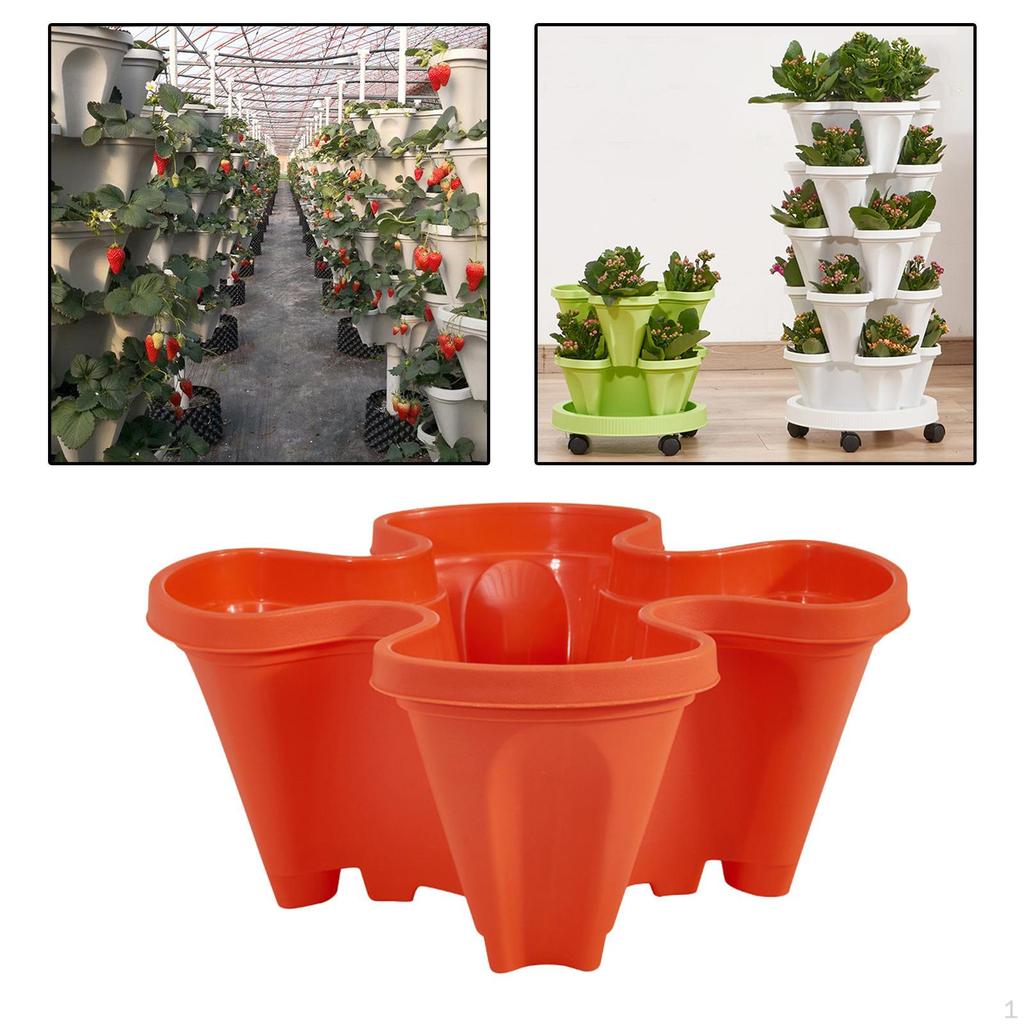 Movable Flower Pot Tray with Wheels Saucer Flexible Round Coaster Indoor E Outdoor