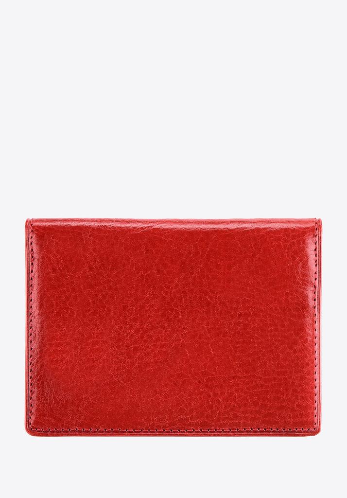 Porte-cartes de visite en cuir pour homme Wittchen Rouge Cuir véritable Rouge