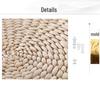 Round Woven Straw Zen Meditation Cushion Tatami Seat or Kneeling Tea Ceremony Cushion
