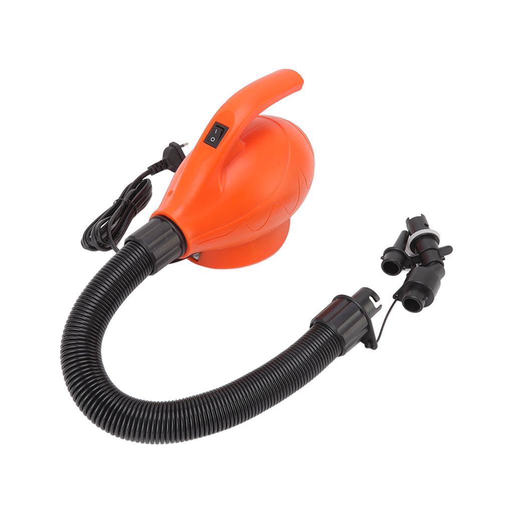 600W Elektrische Luftpumpe Heim Hochdruck-Aufblaspumpe für Schlauchboot Bett Pool Sofa