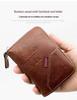 Retro European-American Denim Patchwork Multi-Card Coin Zipper Holder