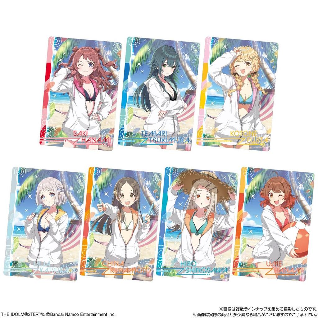 Gakuen Idolmaster \ THE IDOLM@STER Wafers 2 20-piece Box (Candy Toy)