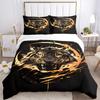 3pcs Tiger Head Bedding Set. Soft and Comfortable with No Core Included (1x Duvet Cover + 2x Pillow Covers) yy251009143