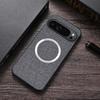 For Pixel 8A Case Fabric Cloth MagSafe Case For Google Pixel 9 XL 9XL 8 7 6 Pro 8A 7A 6A Magnetic Charging PC Shockproof Cover
