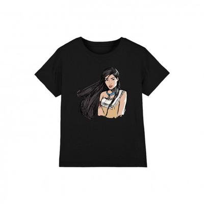 Pocahontas Childrens/Kids Sketch T-Shirt