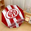 Mainz 05 Automatic 3‑Fold Umbrella 8‑Rib Windproof Folding Umbrella Sun Rain Protection For Outdoor Travel Daily Use