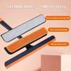 Rotatable Window Cleaner 360-Degree Glass Scraper Telescopic Window Brush  Dust Removal