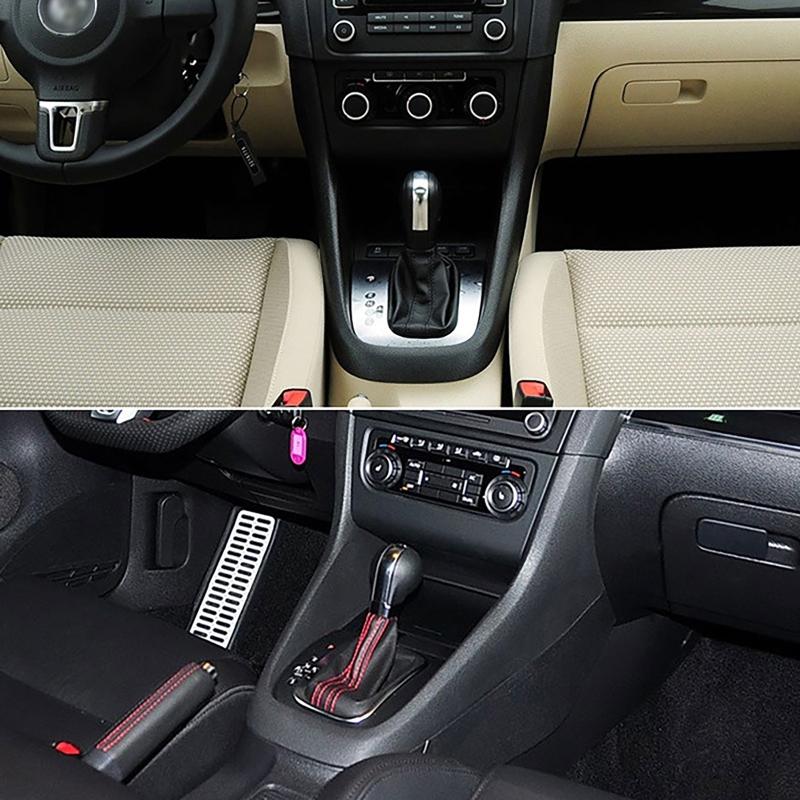 Car Center Console Gear Shift Knob Frame Trim Panel Cover Base Bracket 5K0863680 For VW Volkswagen Golf 6 2009-2013