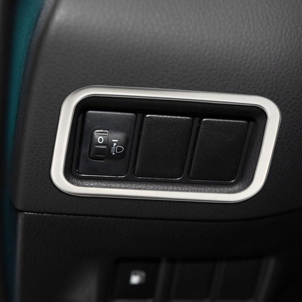 For Toyota C-HR CHR 2016 - 2020 2025-2025 LHD Head Light Switch Panel Frame Sticker Decoration Cover Trim Interior Accessories