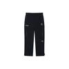 China Series Logo Print Straight Loose Sports Pants Men Bottoms Black AYKS101-2