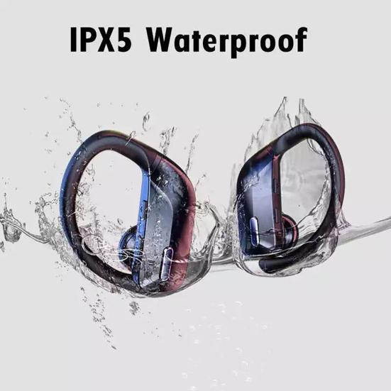 T17 Bluetooth-compatible Earphone Ear Hook Noise Reduction Digital Display Stereo Sound Wireless Earbud