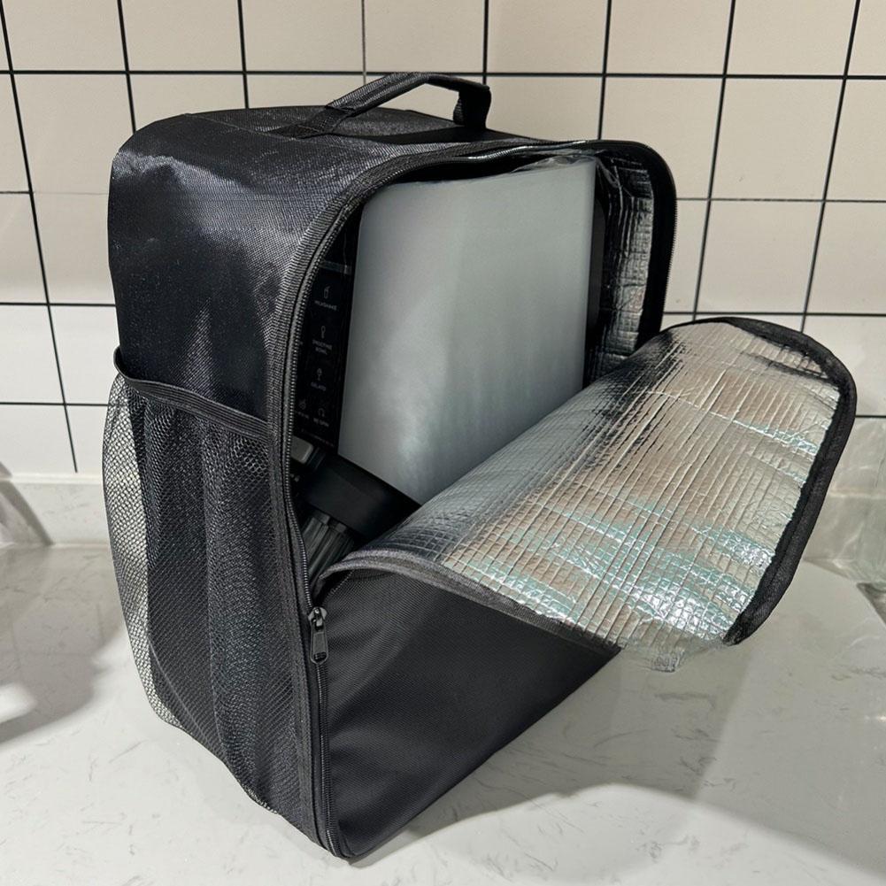 Waterproof Dust Cover for Ice Cream Machines NC100/201/300/500 Black Lined Interior Protective Storage Solution