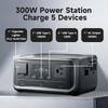 ALLPOWERS VOLIX P300 Portable Power Station, LiFePO4 Battery 256Wh