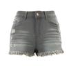 Women Fashion Ripped Jean Shorts Tassel Jeans Summer Sexy Denim Shorts Comfortable High Quality Unique Beautiful and Most Striking Clothes