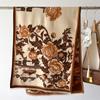 Luxury Winter Cashmere Scarf Women  Design Warm Pashmina Blanket Poncho Scarves Female Shawl Wraps Thick Foulard Bufanda