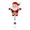 Snowman Elk Christmas Badge Reel Santa Claus ID Card Holder  Doctor Student
