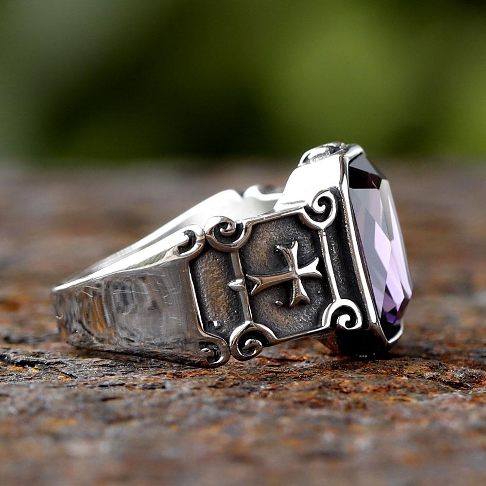 Fashion 2026 New Vintage 316L Stainless Steel Ring for Man Women Couple&Lover`s Gift Antique Jewelry