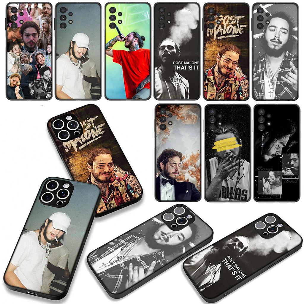 Posts Hot Malones Poster Phone Cover Case for Apple iPhone 17 16 15 11 Pro XS Max XR 6 7 8 Plus + SE 2020 5 16E Casing