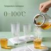 Deli 200ml Thickened Transparent Disposable Plastic Cups (50 Pcs)
