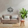 Lotus Metal Wall Art Elegant Home Decor Christmas Gift Wall Hanging Accent Festival Statue Decor