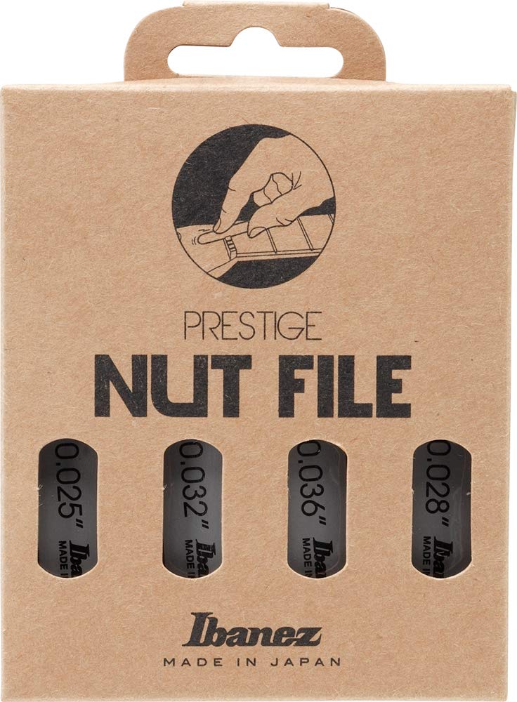Ibanez Prestige Nut File Set for Ukulele (.025" - .036" Gauge) - Set of 4 (4449UC4X)