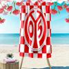 Mainz Glory Print Beach Towel, Large Soft Quick Dry Towel for Beach Camping Swimming