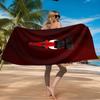 Chicago-Bulls Logo Beach Towel Microfiber Beach Towel, Lightweight and Quick-Dry, for Summer Travel, Swimming Pool Fan Birthday Gift